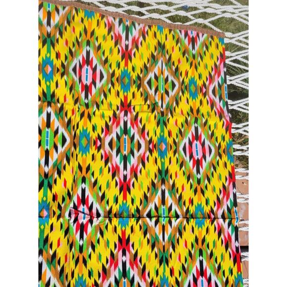 Vintage Native Southwestern Tribal Print Tablecloth Boho - Picture 5 of 6